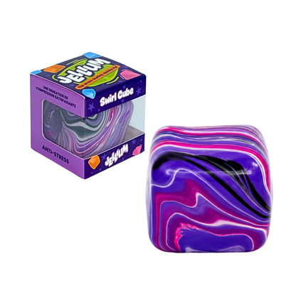 Jellium Swirl Cube - Assorted Colors (Random Selection)