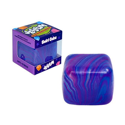 Jellium Swirl Cube - Assorted Colors (Random Selection)