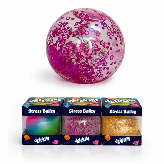 Jellium Stress Ballzy - Assorted Colors (Random Selection)