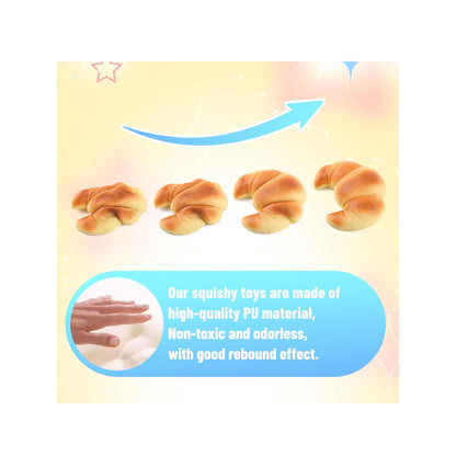 Squishy Croissant Toy
