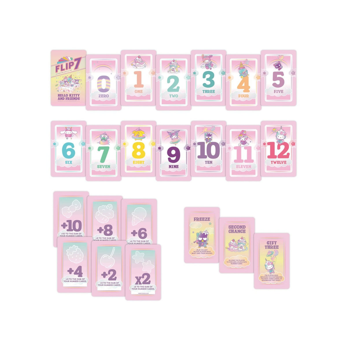 Flip 7 Hello Kitty & Friends - Card Game