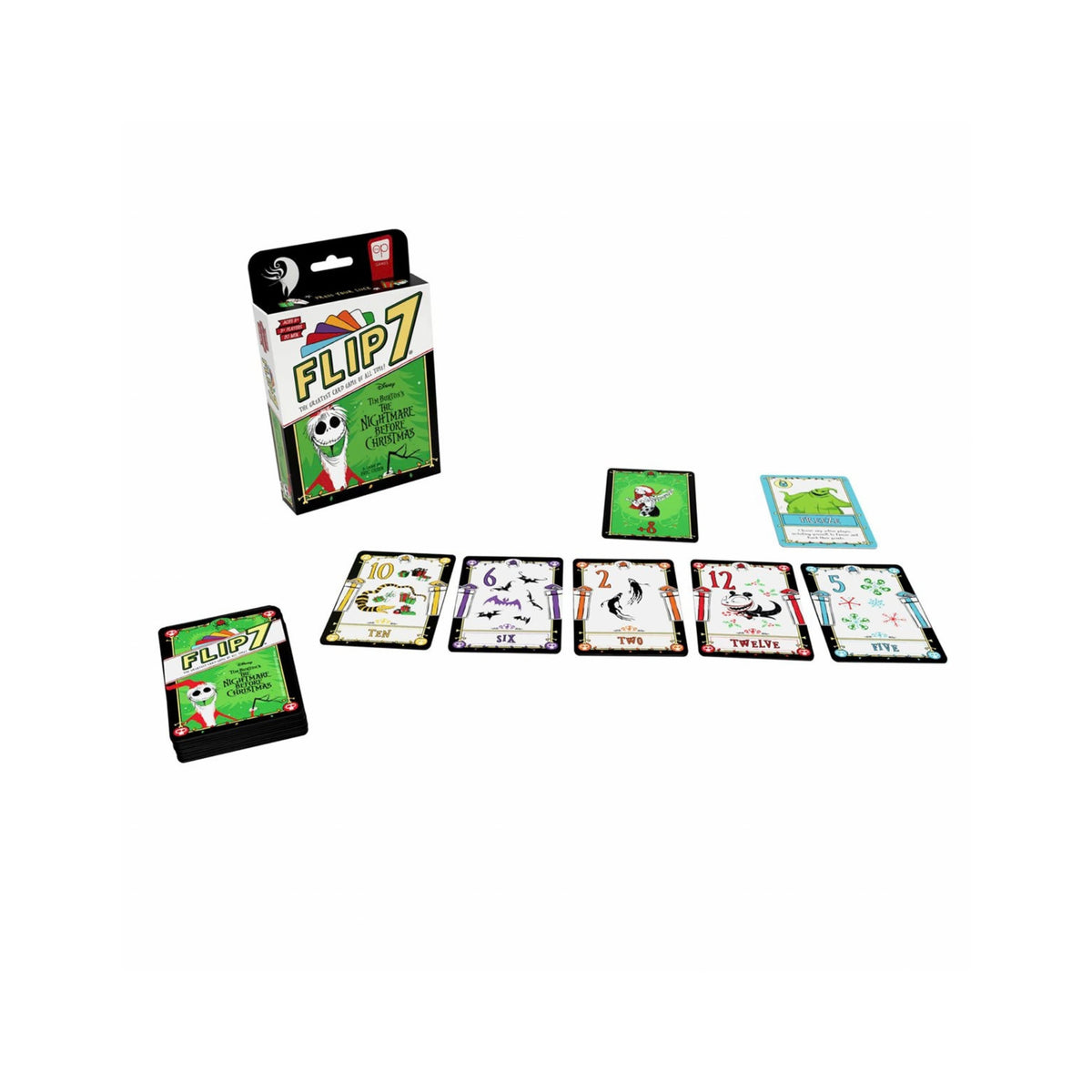 Flip 7 The Nightmare Before Christmas - Card Game
