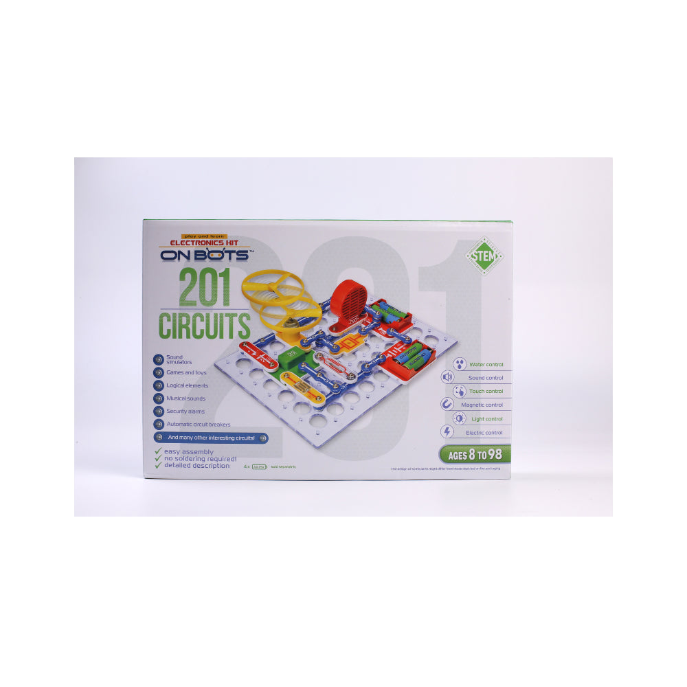 Fan and Lamp Circuit Kit - Educational STEM Building Set