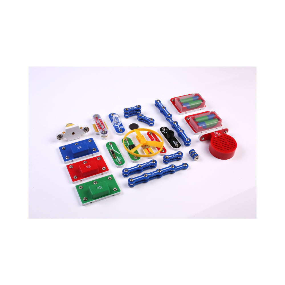 Fan and Lamp Circuit Kit - Educational STEM Building Set