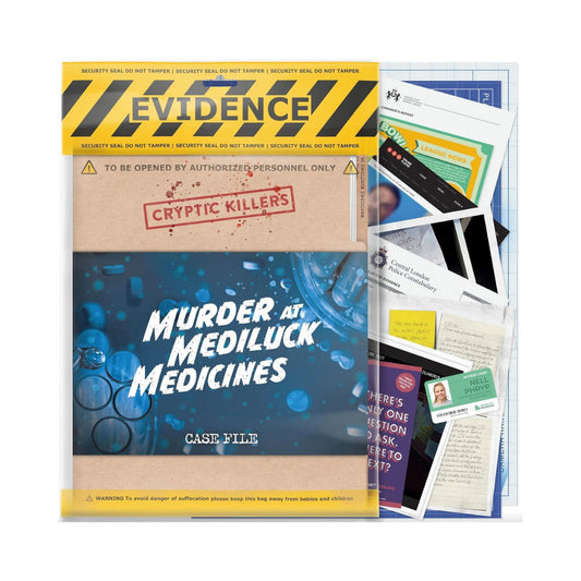 Cryptic Killers - Murder At Mediluck Medicines