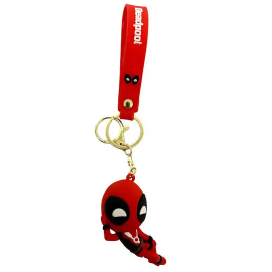 Deadpool Keychain - Marvel Superhero Character Key Ring