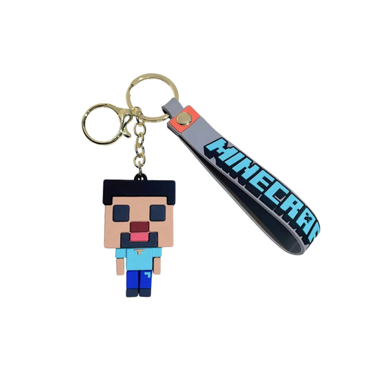 Minecraft Steve Key Chain