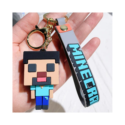 Minecraft Steve Key Chain