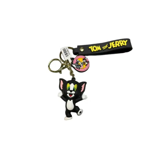Tom &amp; Jerry Keychain - Tom Character Key Ring