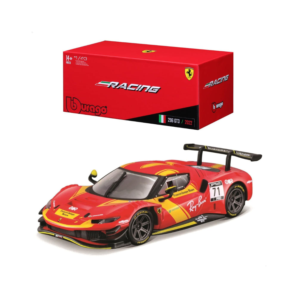 Ferrari Racing 296 GT3 1:43 Scale Diecast Model