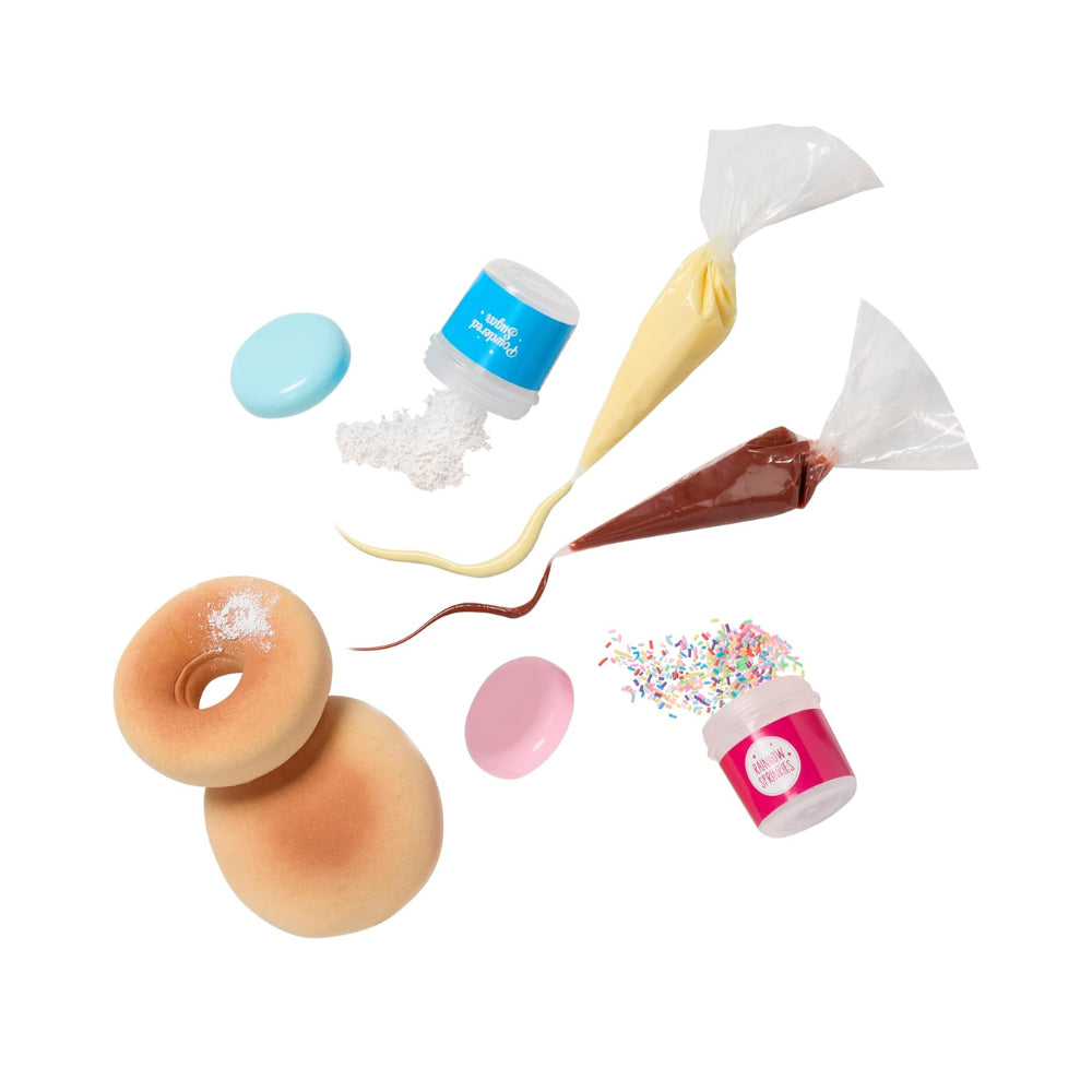 Slime Life Choco Icing Round &amp; Cream Filled Donuts DIY Slime Kit