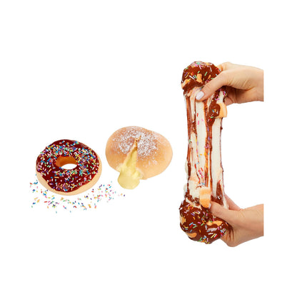 Slime Life Choco Icing Round &amp; Cream Filled Donuts DIY Slime Kit