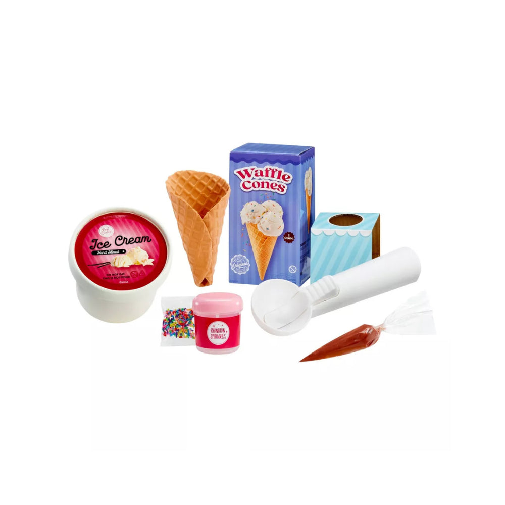 Slime Life Ice Cream Cone DIY Slime Kit – Unboxing Ingredients to Make, Smash &amp; Stretch Slime