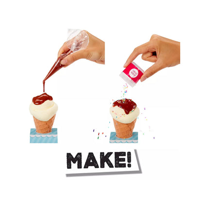 Slime Life Ice Cream Cone DIY Slime Kit – Unboxing Ingredients to Make, Smash &amp; Stretch Slime