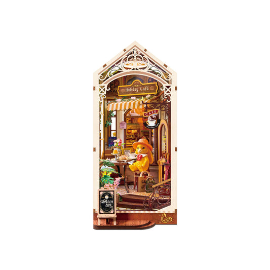Robotime Rolife 3DWP Holiday Café Wooden Puzzle Building