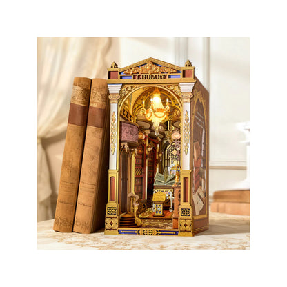 Robotime Rolife Library of Wonders 3D Wooden Book Nook Kit
