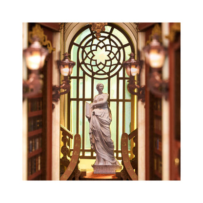 Robotime Rolife Library of Wonders 3D Wooden Book Nook Kit