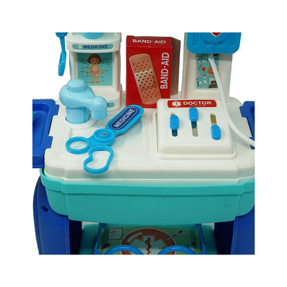 Doctor Playset - Kids Pretend Medical Kit with Accessorie