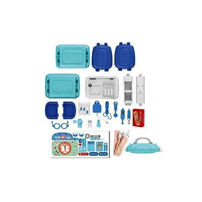 Doctor Playset - Kids Pretend Medical Kit with Accessorie