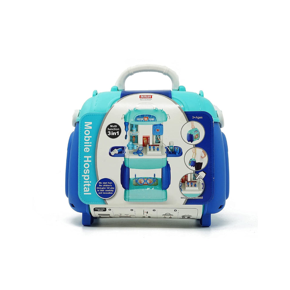 Doctor Playset - Kids Pretend Medical Kit with Accessorie