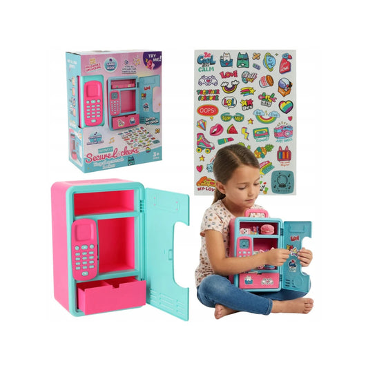 Secure Locker - Kids Pretend Play Lock Box Toy