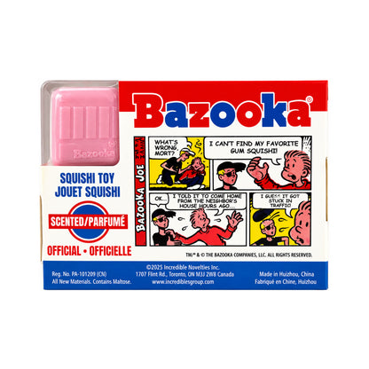 Bazooka Gum Scented Squishy Toy