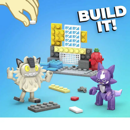 Mega Construx: Pokemon Galarian vs. Toxel 114 Piece Building Set