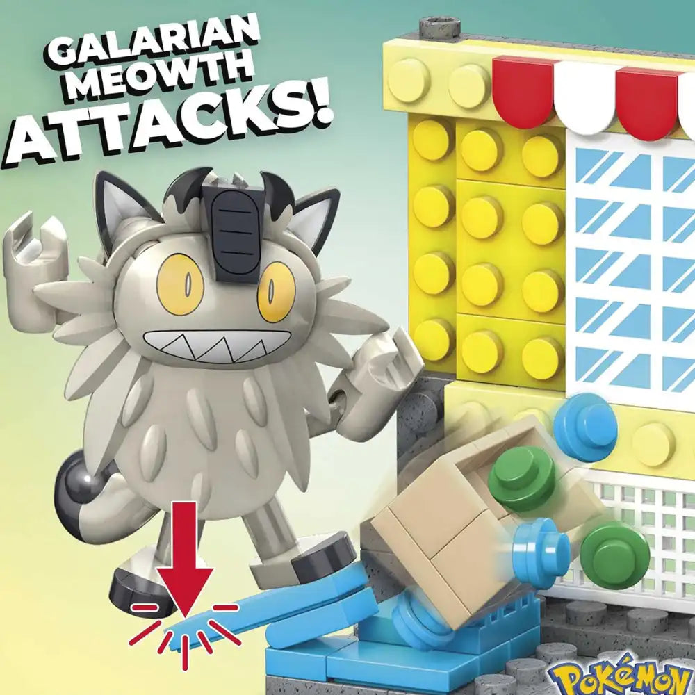 Mega Construx: Pokemon Galarian vs. Toxel 114 Piece Building Set