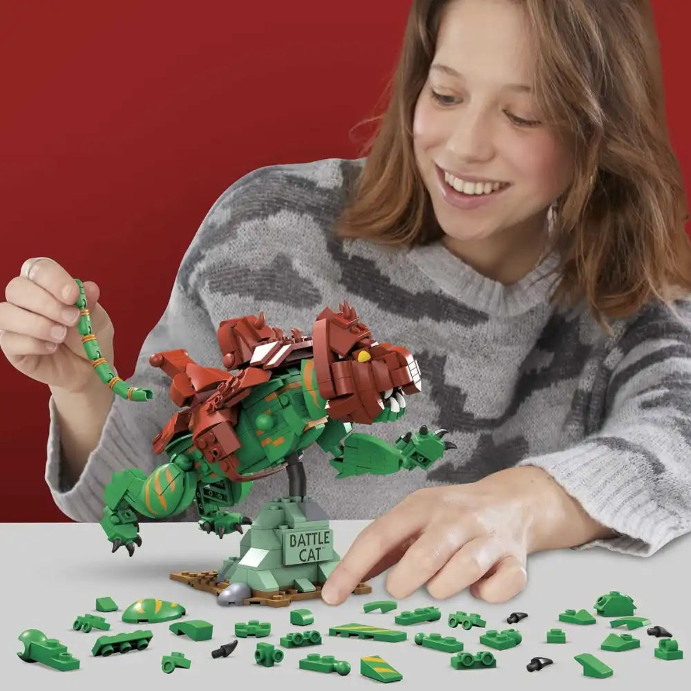 MEGA Construx: Masters of the Universe - Battle Cat Building Set 537 Pieces