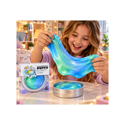 Putty Dazzling Blue & Green Slime