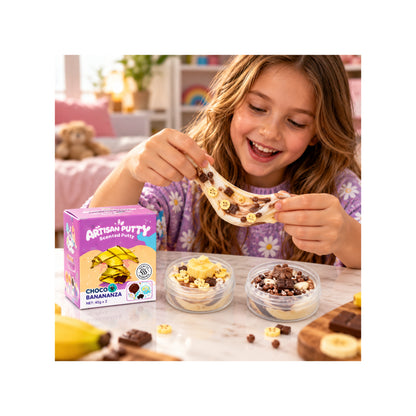 Scented Choco Banana Putty slime