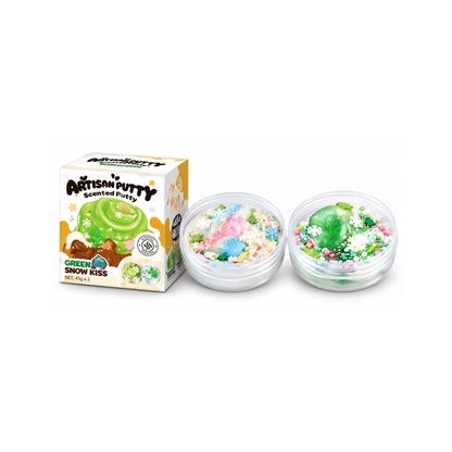 Scented Green Snow Kiss Putty Slime