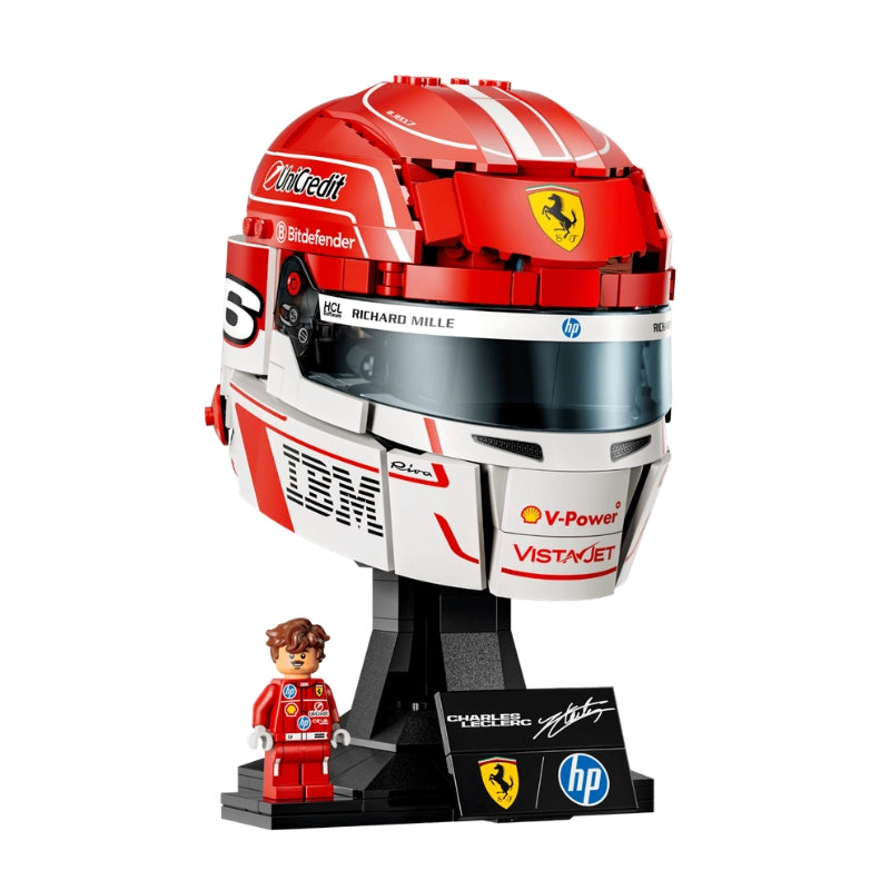 Scuderia Ferrari HP Charles Leclerc Helmet 886 Piece
