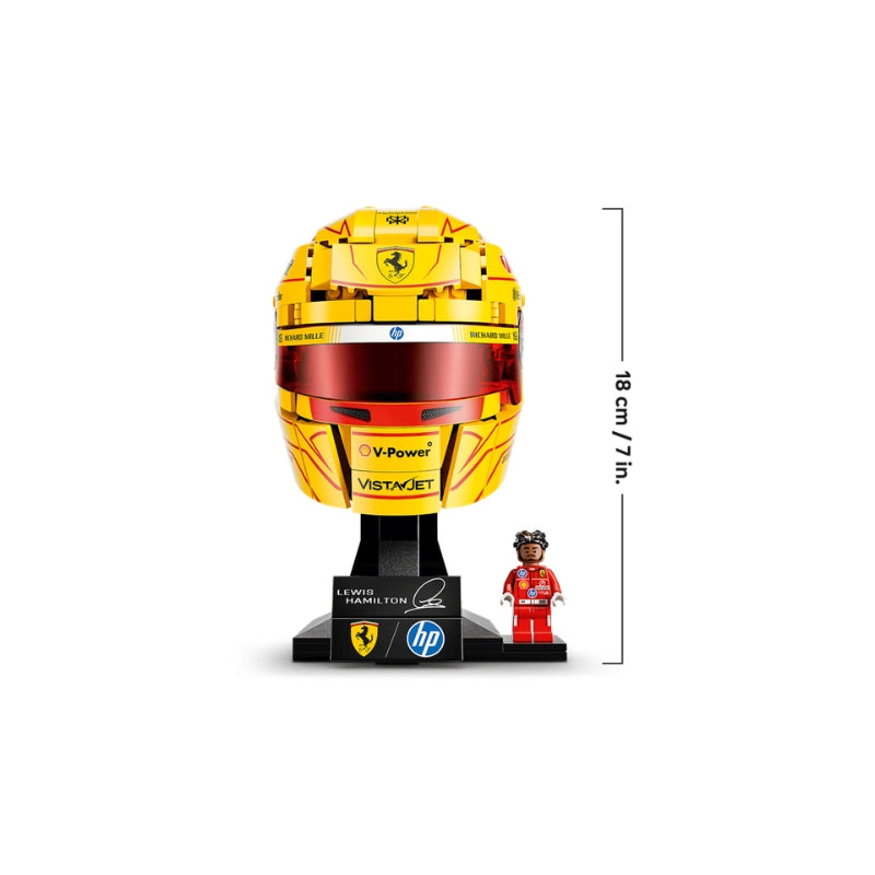 Scuderia Ferrari HP Lewis Hamilton Helmet 884 Pieces