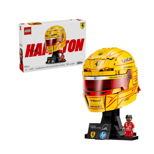Scuderia Ferrari HP Lewis Hamilton Helmet 884 Pieces