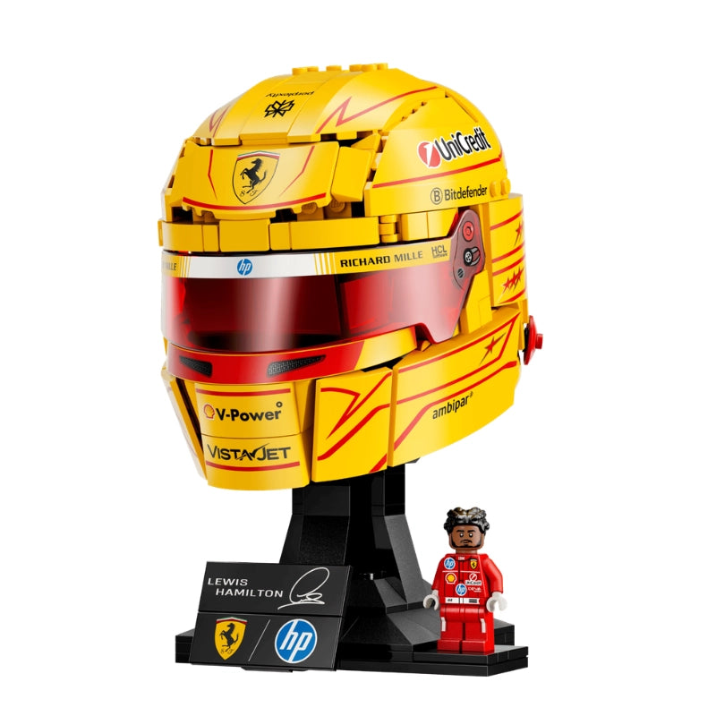Scuderia Ferrari HP Lewis Hamilton Helmet 884 Pieces