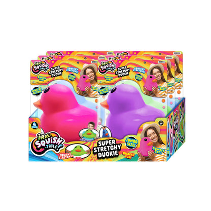 Jumbo Ducky Squish - Large Soft Squeeze Plush Toy - Assorted