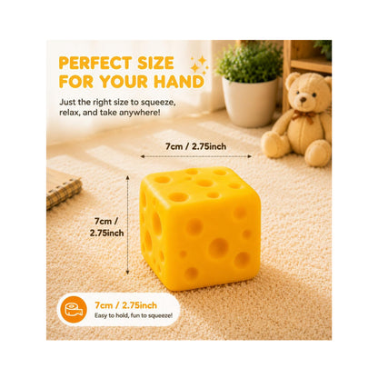 SmushMart Jumbo Cheese Squishy