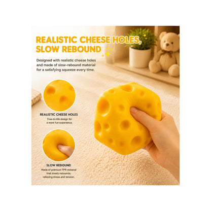 SmushMart Jumbo Cheese Squishy