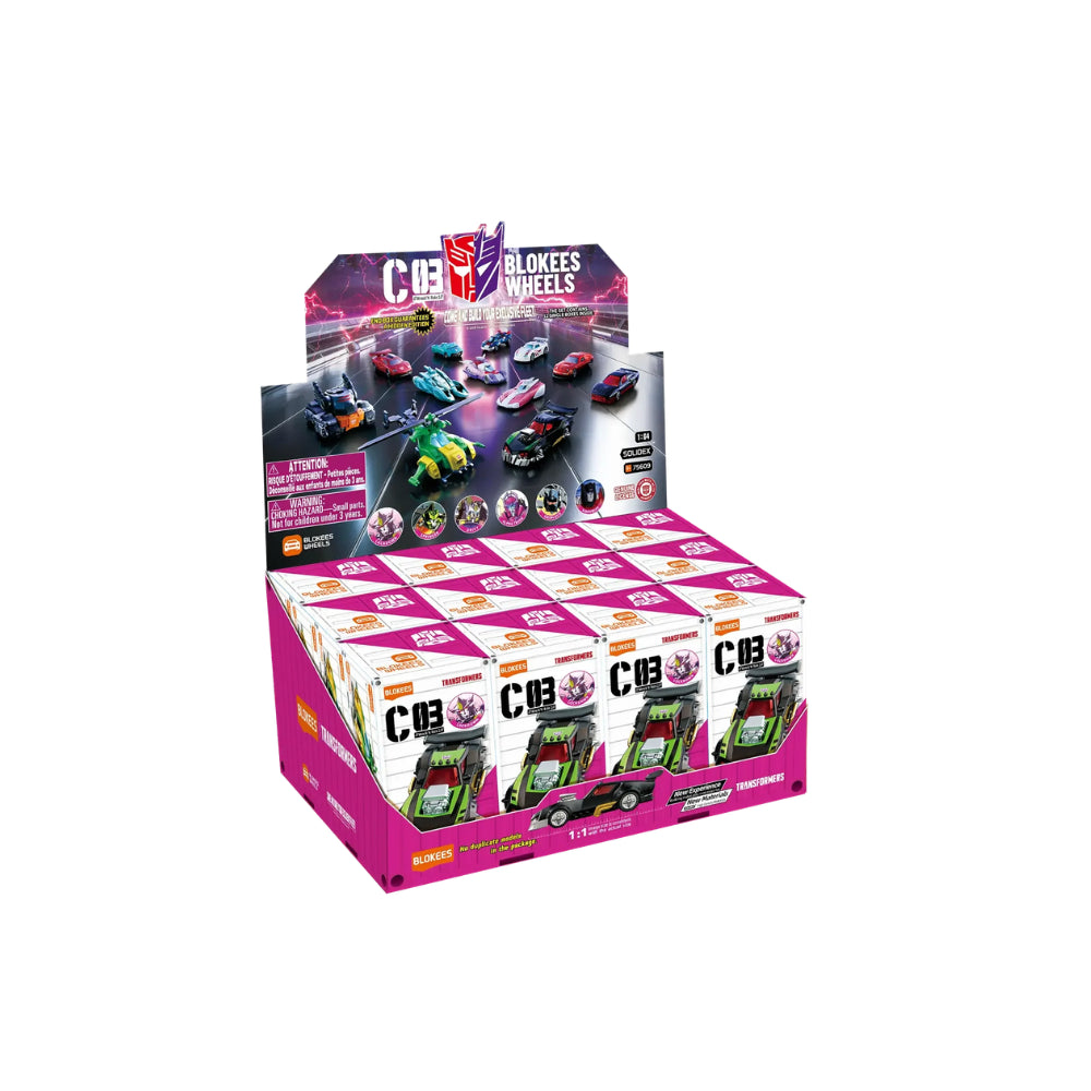 Blokees Wheels Transformers: Co3 Wreck'N Rule 2 - Wildrider (Random Pick)
