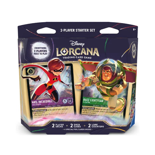 Disney Lorcana 2-Player Deck Elastigirl/Buzz Lightyear