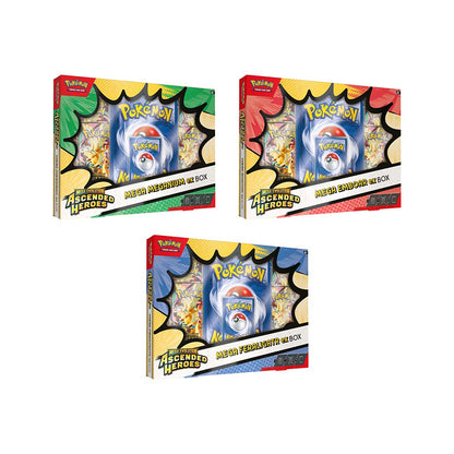 Pokémon TCG Mega Evolution 2.5 Ascended Heroes Mega Meganium/Emboar/Feraligatr ex Box (Randomly Selected)