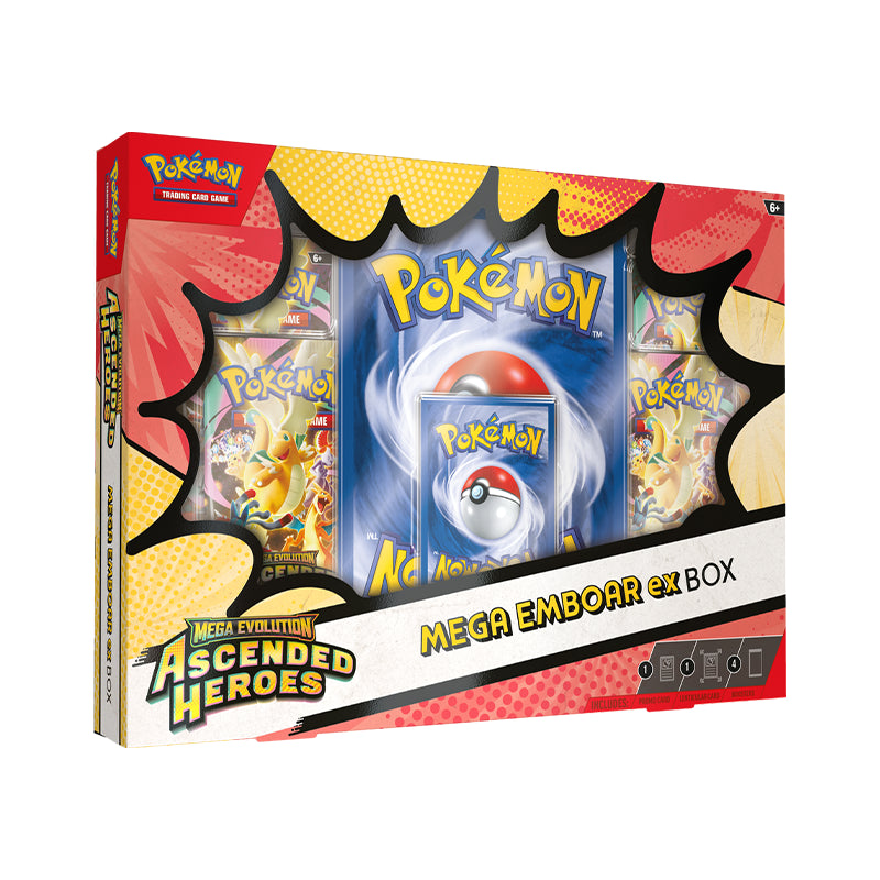 Pokémon TCG Mega Evolution 2.5 Ascended Heroes Mega Meganium/Emboar/Feraligatr ex Box (Randomly Selected)