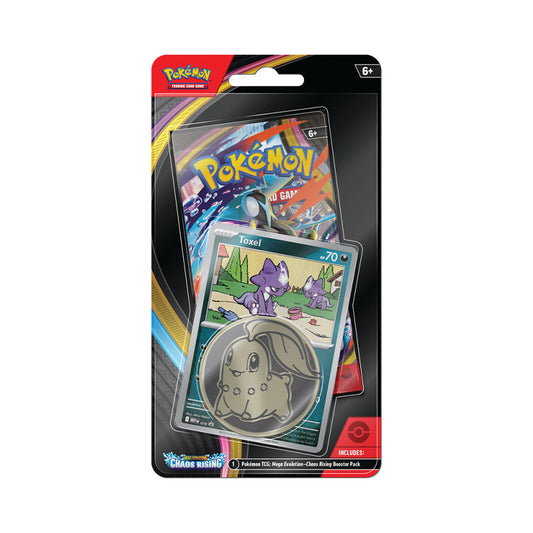 Pokemon TCG Mega Evolution 4 Chaos Rising Checklane Blister
