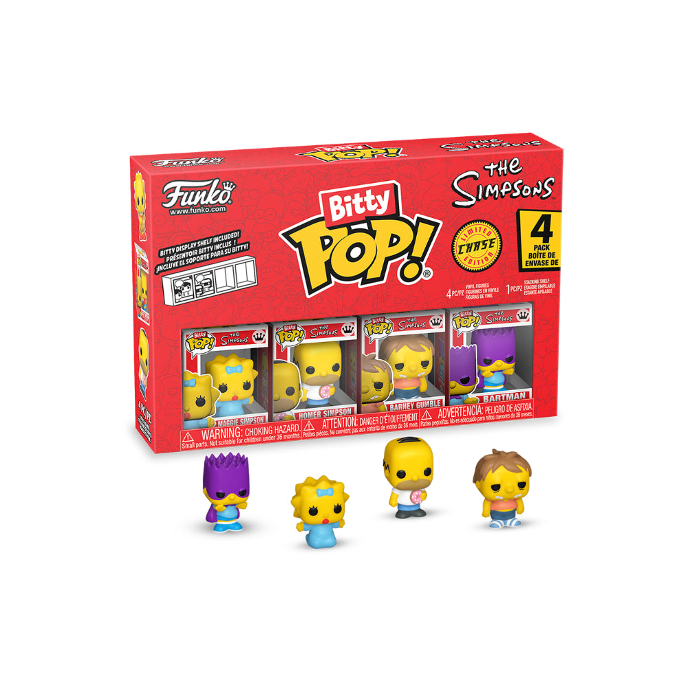 Funko Bitty Pop! The Simpsons - 4 Pack Series 3