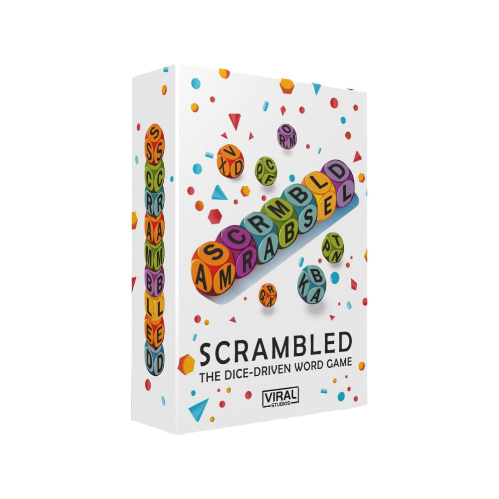 SCRAMBLED the Dice - Driven word Game