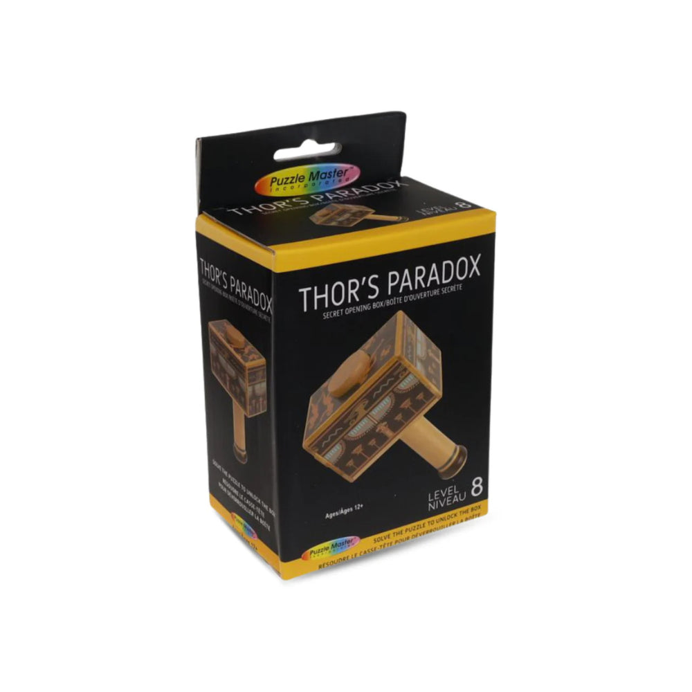 Thor's Paradox Wooden Puzzle Box
