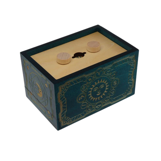 Forbidden Riddle Wooden Puzzle Box