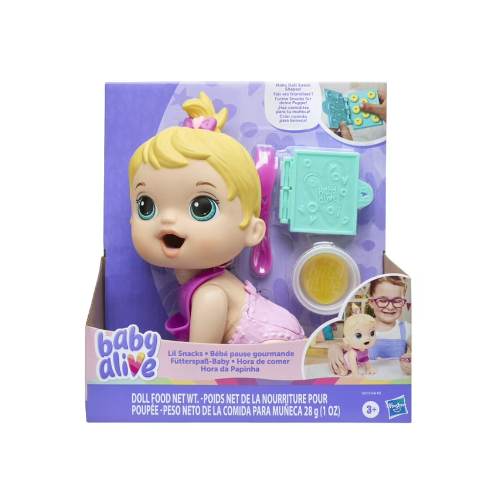 Baby Alive Lil Snacks Doll - Blonde Hair
