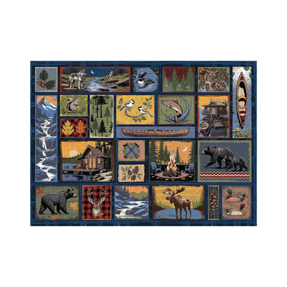 Cobble Hill Woodcraft - 1000 Piece Puzzle